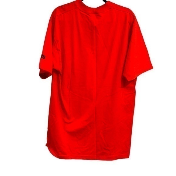 Vintage Wilson‎ Athletic Wear Red White T Shirt Size Large Tall - Picture 5 of 8